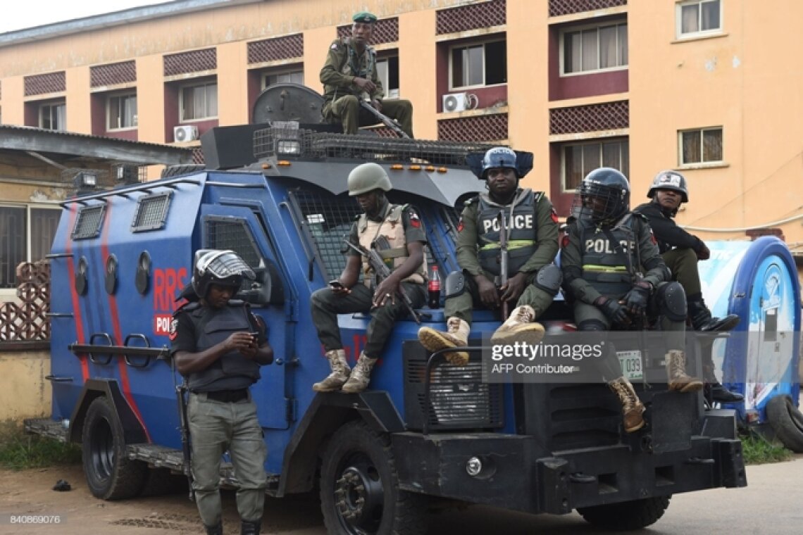 Police Parade Shila Group Members in Adamawa